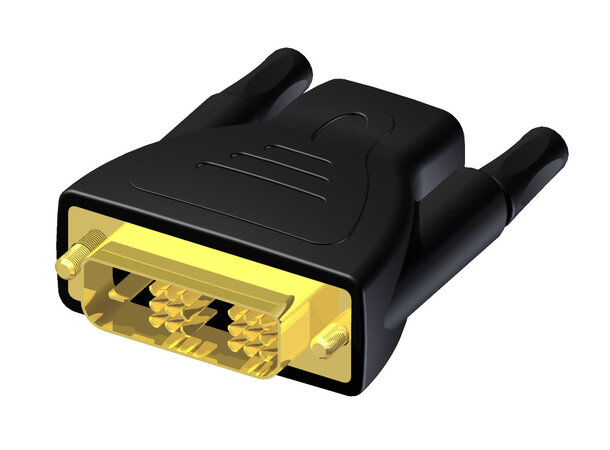 Procab VA410 Adapter HDMI Hun to DVI Han adapter single link 
